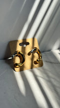 Silver/Gold hoop
